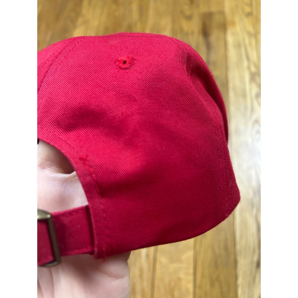 Ohio State Buckeyes Hat Cap Red Adjustable Sportsman Cotton Baseball - Picture 6 of 6